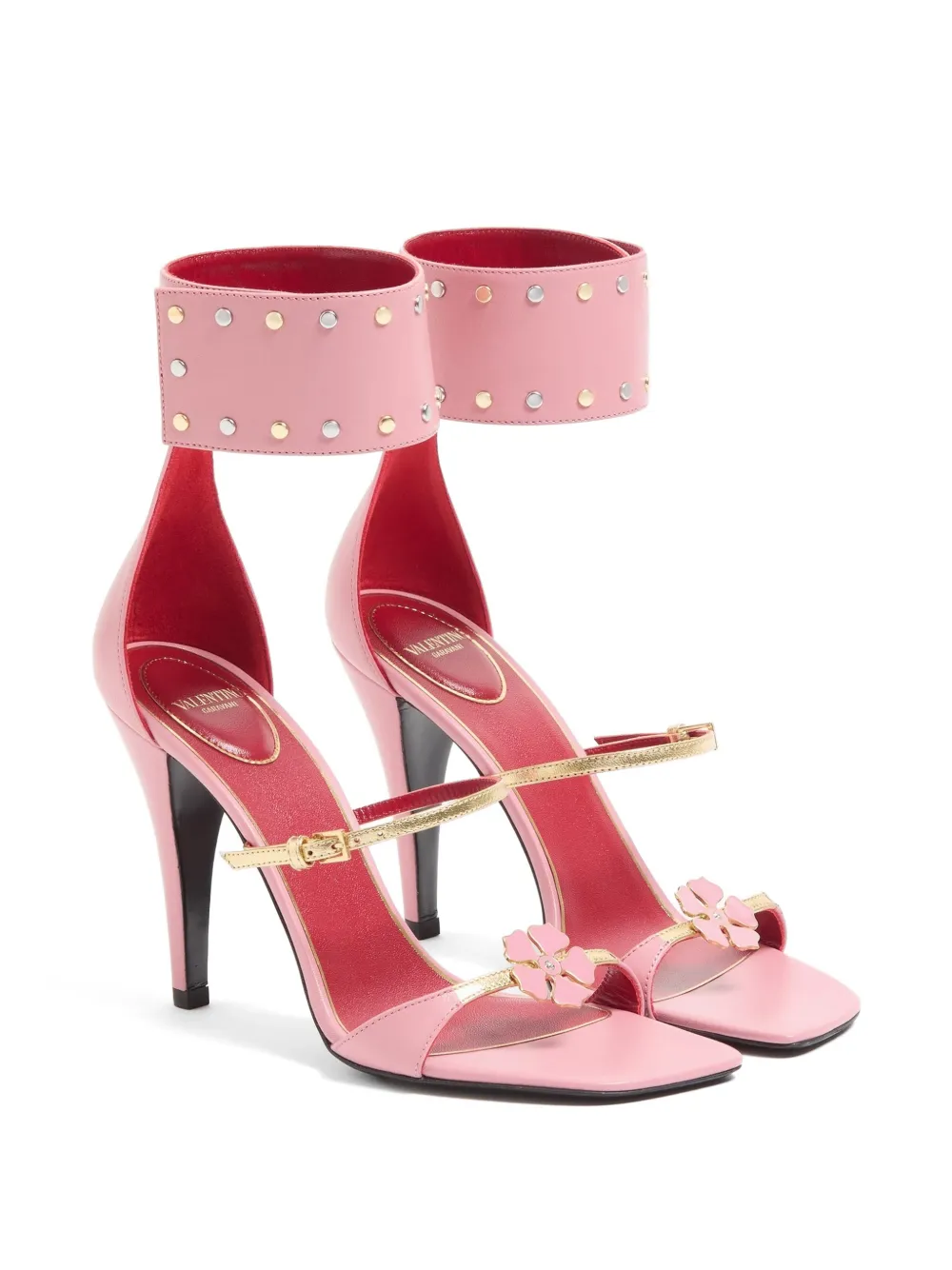 Valentino Garavani Cuffie sandalen Roze