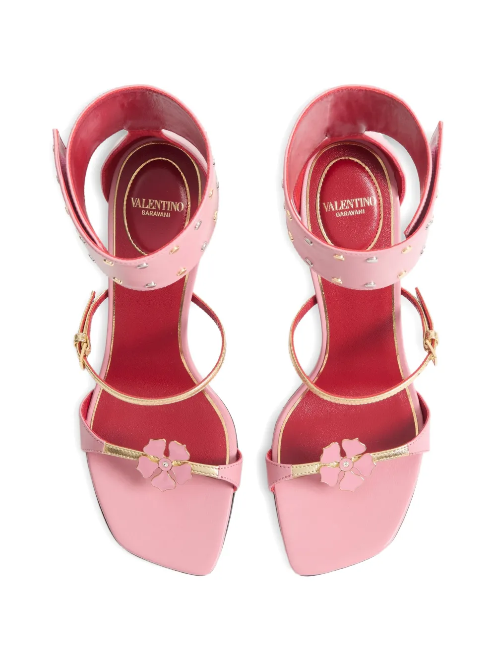 Valentino Garavani Cuffie sandalen Roze