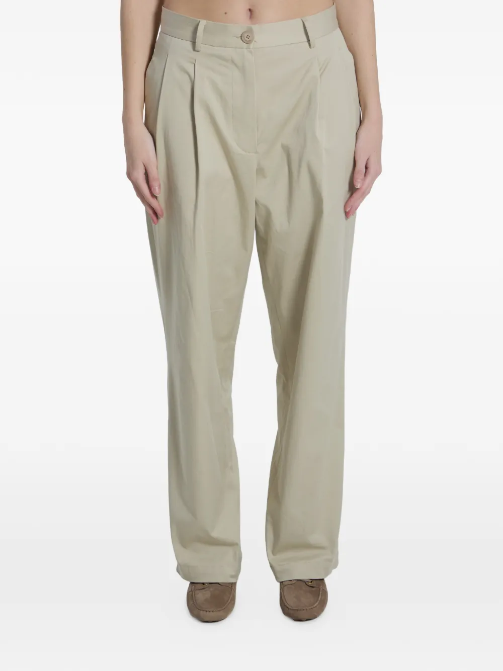 The Frankie Shop Norstrand chino trousers - Toni neutri