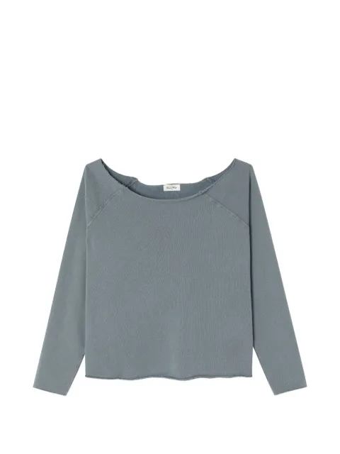 American Vintage raw-cut boat-neck sweater