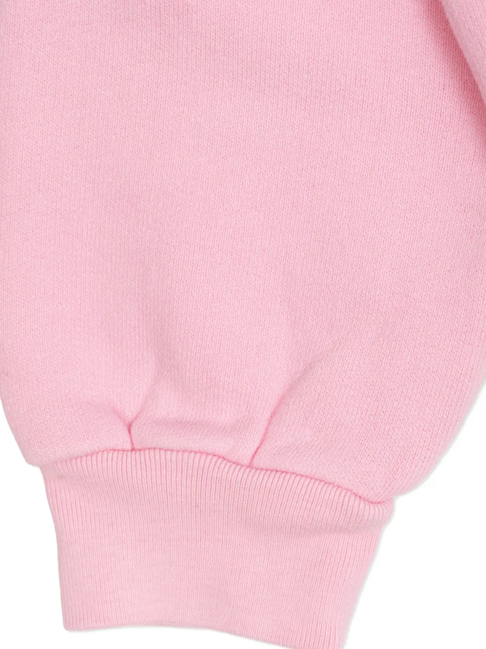 American Vintage Kids Sweater met logoprint en raglan mouwen Roze