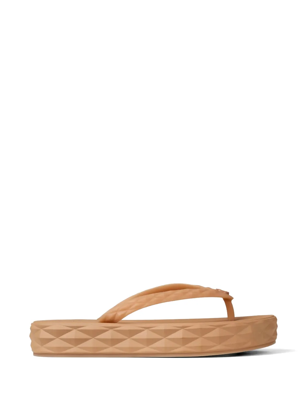 Jimmy Choo Diamond flip-flops - Neutrals