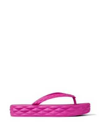 Jimmy Choo Diamond Flip Flops | Pink | FARFETCH