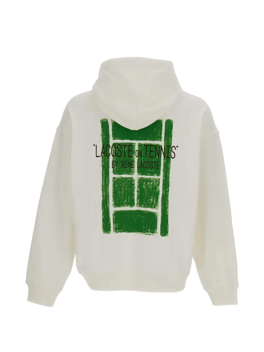  Lacoste Sudadera Con Capucha Y Logo - Neutro 