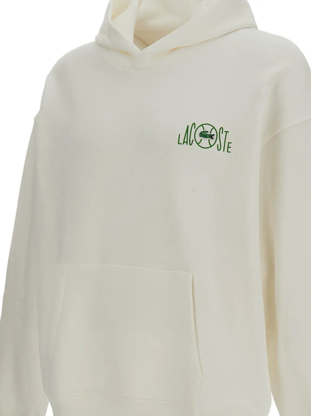  Lacoste Sudadera Con Capucha Y Logo - Neutro 