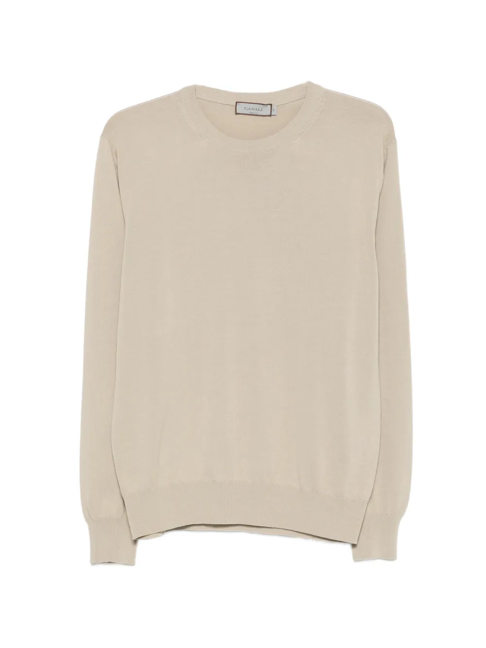 Canali crew-neck sweater - Toni neutri