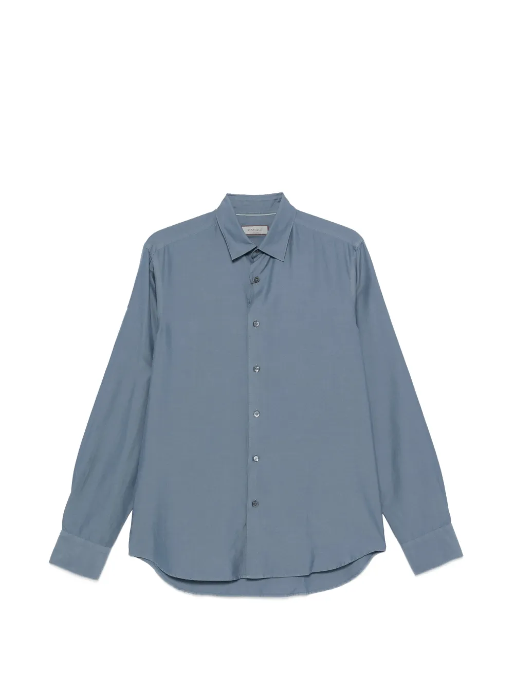 Canali long-sleeve shirt - Blu