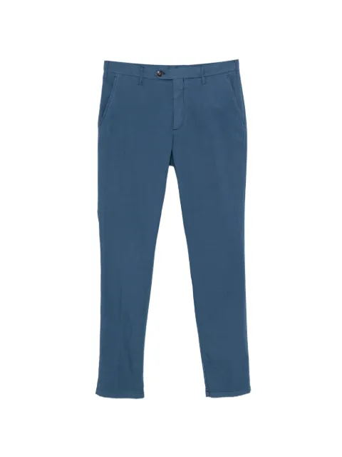 Canali button-fastening trousers