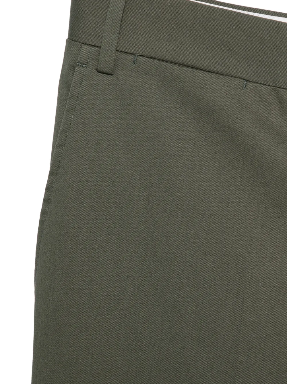 Canali Geplooide pantalon Groen