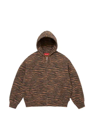 Supreme グラフィック ジップパーカー | グレー | FARFETCH JP