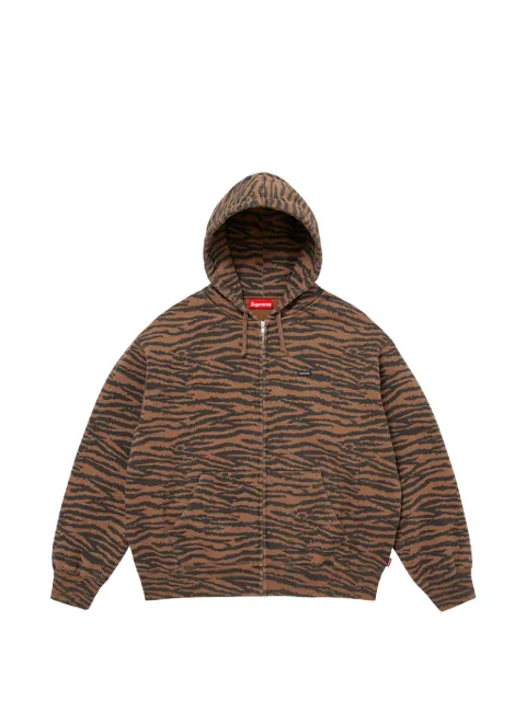 Supreme Small Box animal-print hoodie