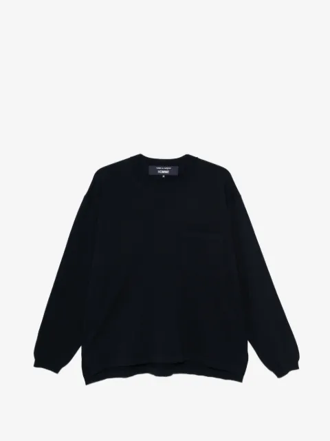 Comme des Garçons Homme sweater med brystlomme