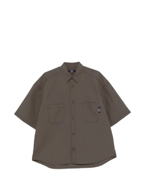Comme Des Garçons logo-patch short-sleeve shirt