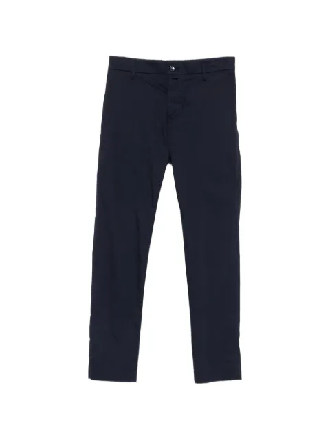 Jacob Cohën logo-patch slim-fit trousers