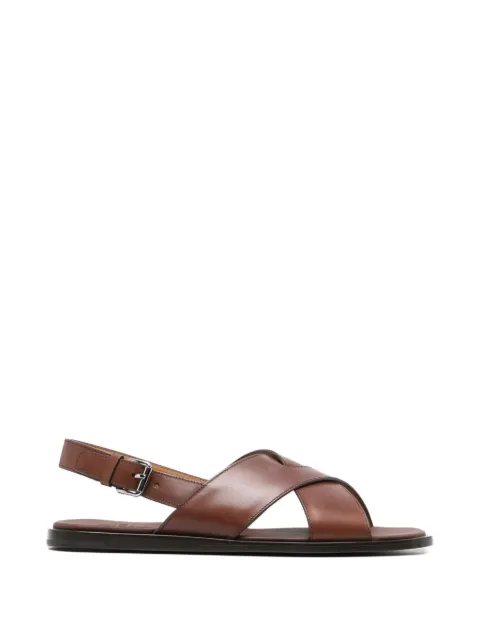 Church's crossover-strap buckle-fastening sandals