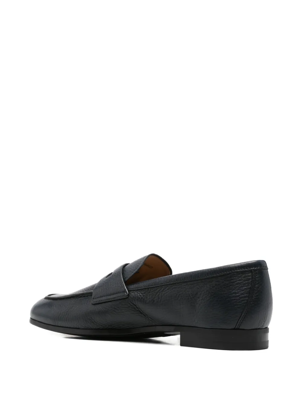 Church's Milton grain-leather penny loafers Blauw