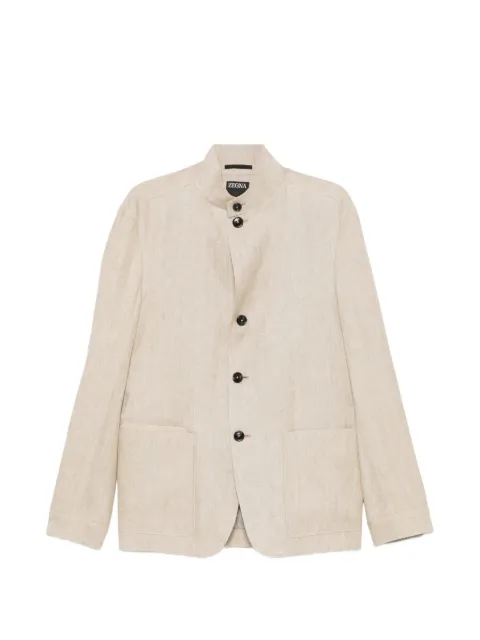 Zegna однобортный пиджак Oasi