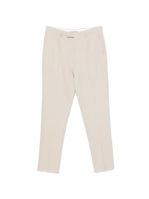 Zegna pantalon de costume à plis