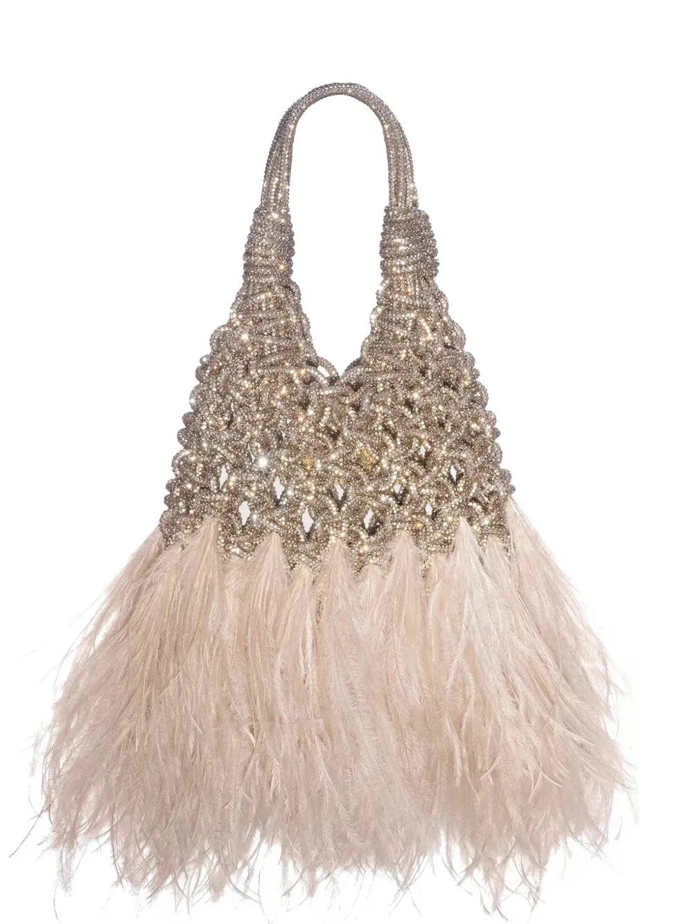 Hibourama Vannifique crystal-embellished tote bag - Oro