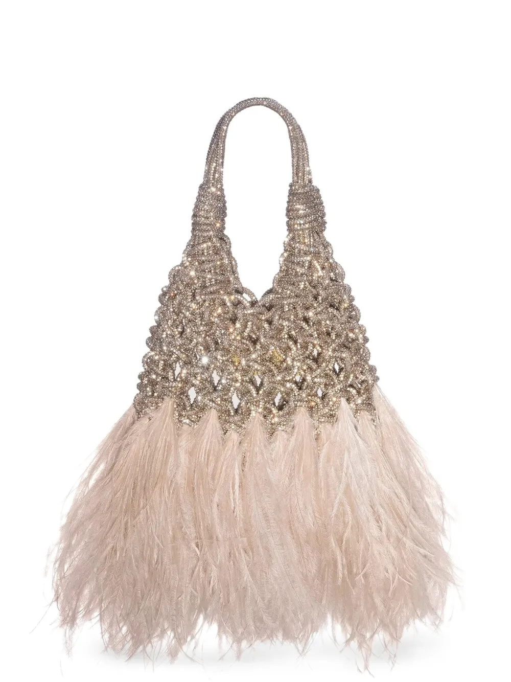 Hibourama Vannifique crystal-embellished tote bag - Oro
