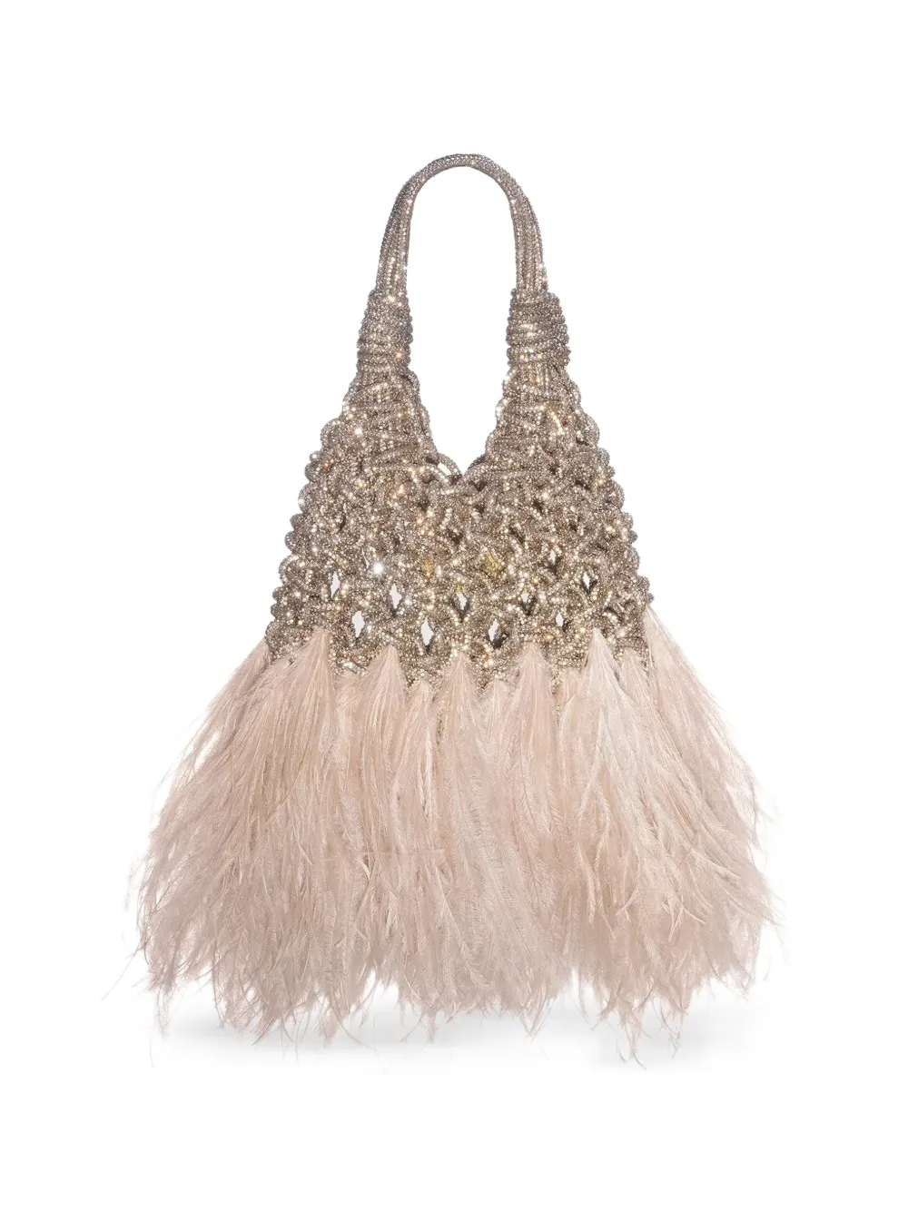 Hibourama Vannifique crystal-embellished tote bag - Oro