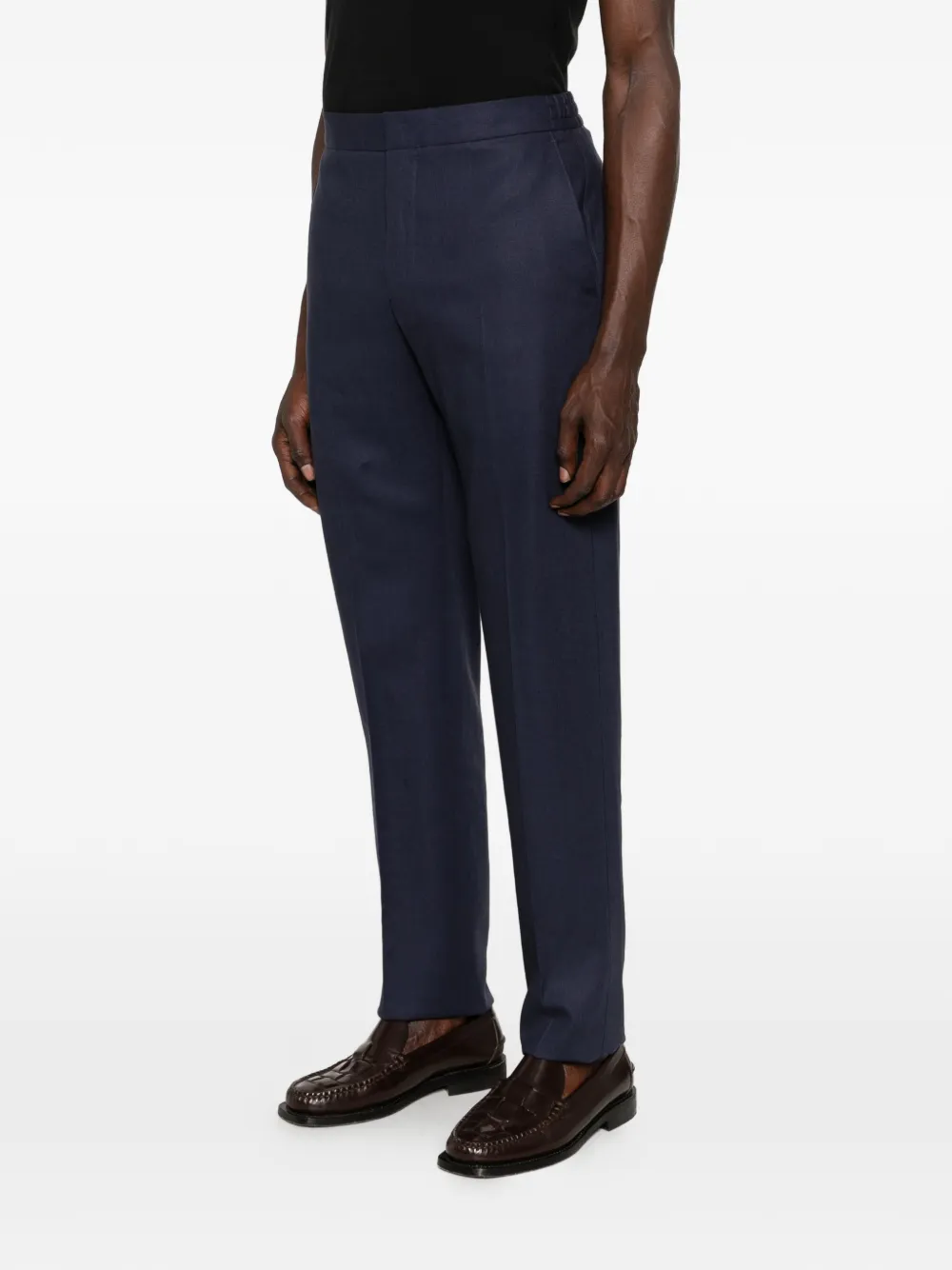 Zegna Geplooide pantalon Blauw