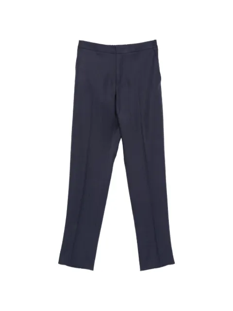 Zegna pressed-crease tailored trousers