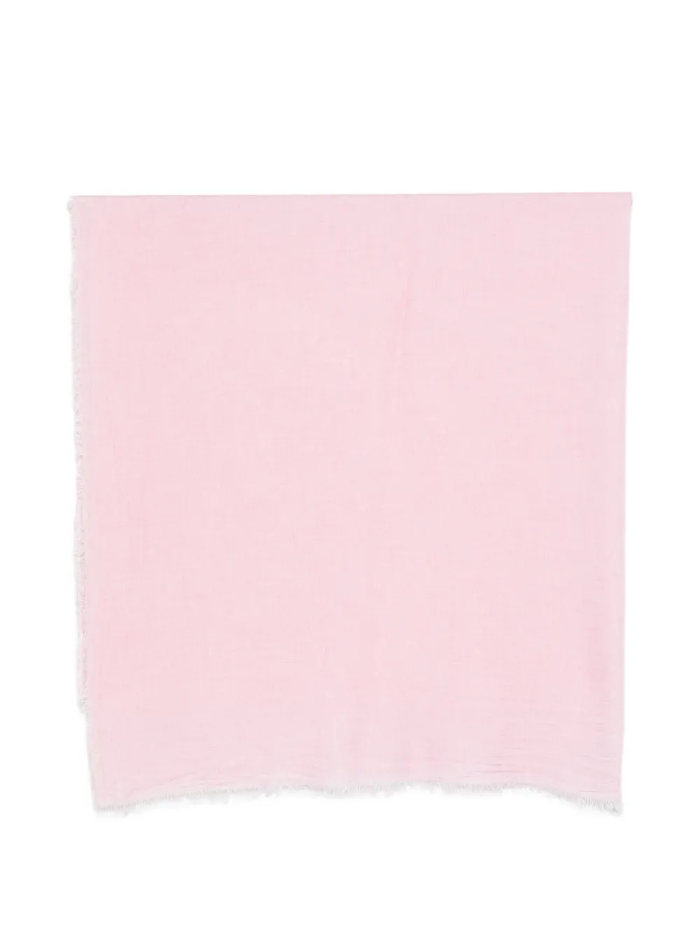 Faliero Sarti Penny frayed-edge scarf - Rosa