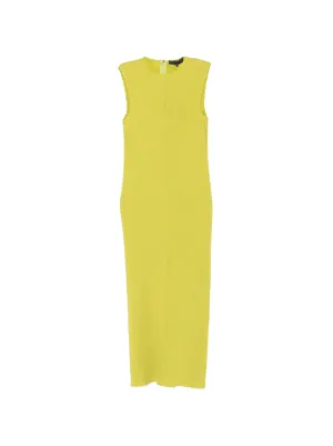 alc drop waist dress A.L.C. Sidney Dress Black/Gold 10 main image 1