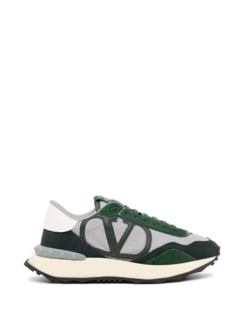 Valentino Garavani Netrunner fabric and suede trainers