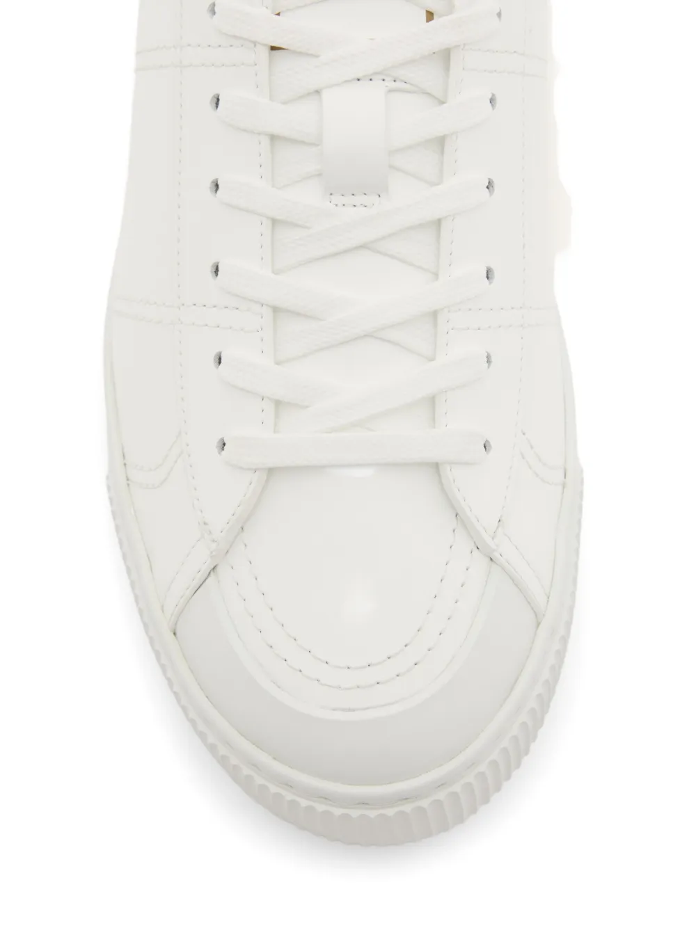 Valentino Garavani Cityplanet kalfsleren sneakers Wit