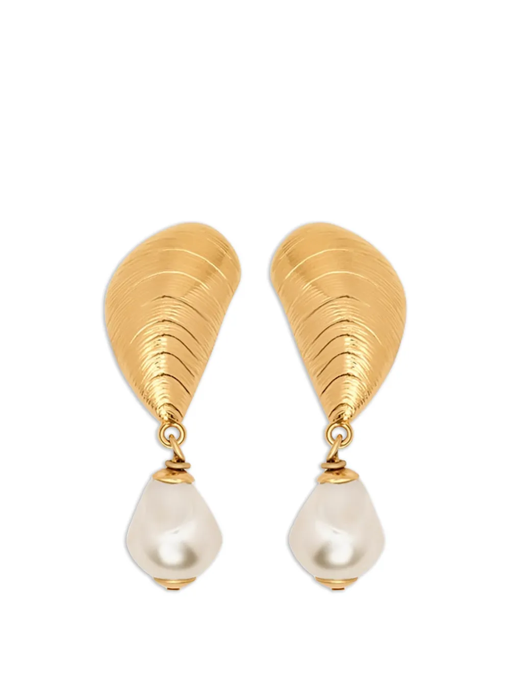 Oscar de la Renta Orecchini a clip - Oro