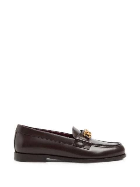 Valentino Garavani Vlogo Chain calfskin loafers