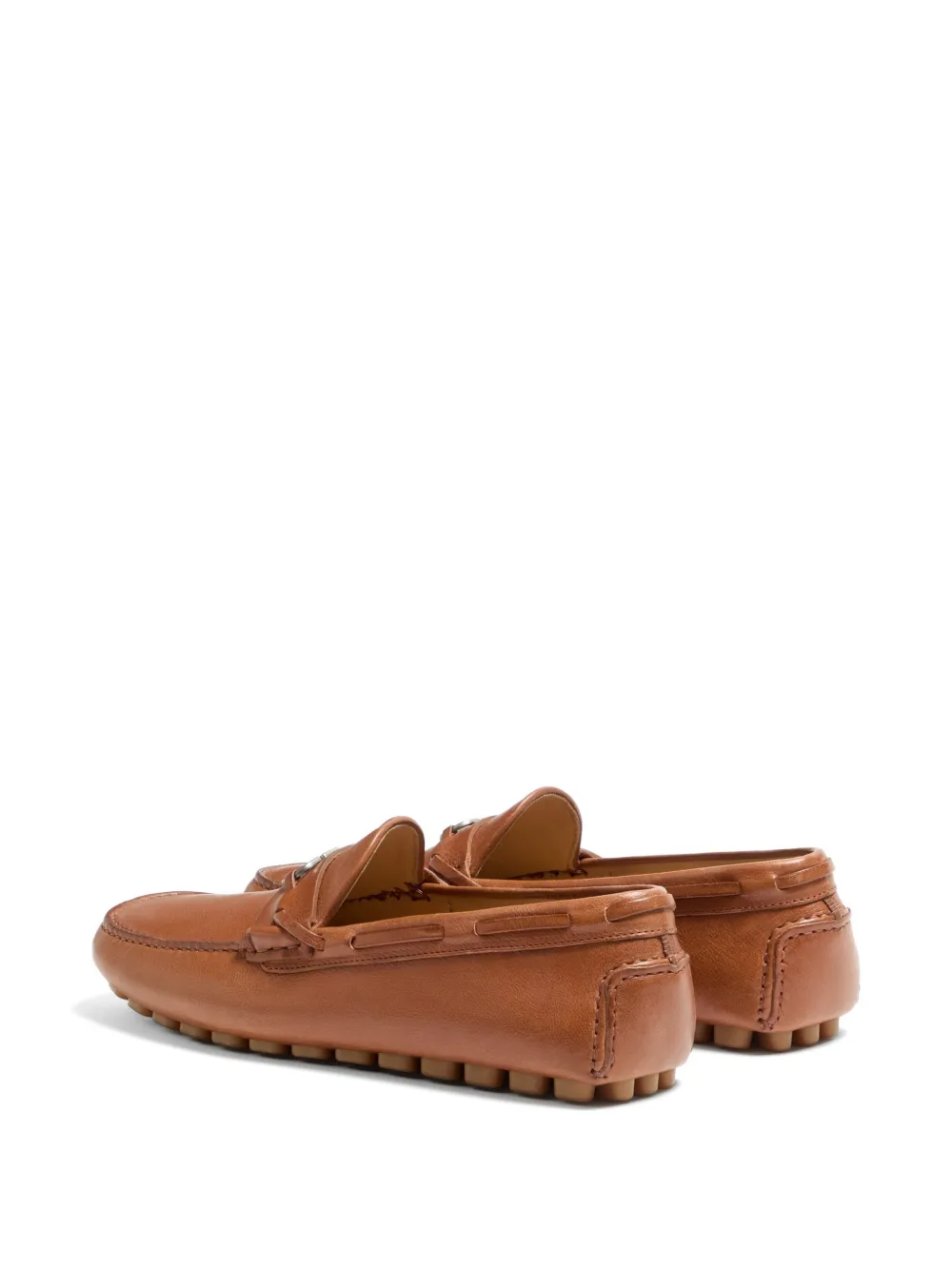 Valentino Garavani Driver Fastaway buffalo loafers Bruin