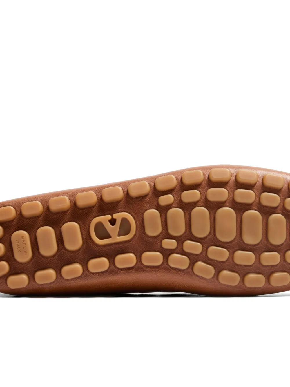Valentino Garavani Driver Fastaway buffalo loafers Bruin