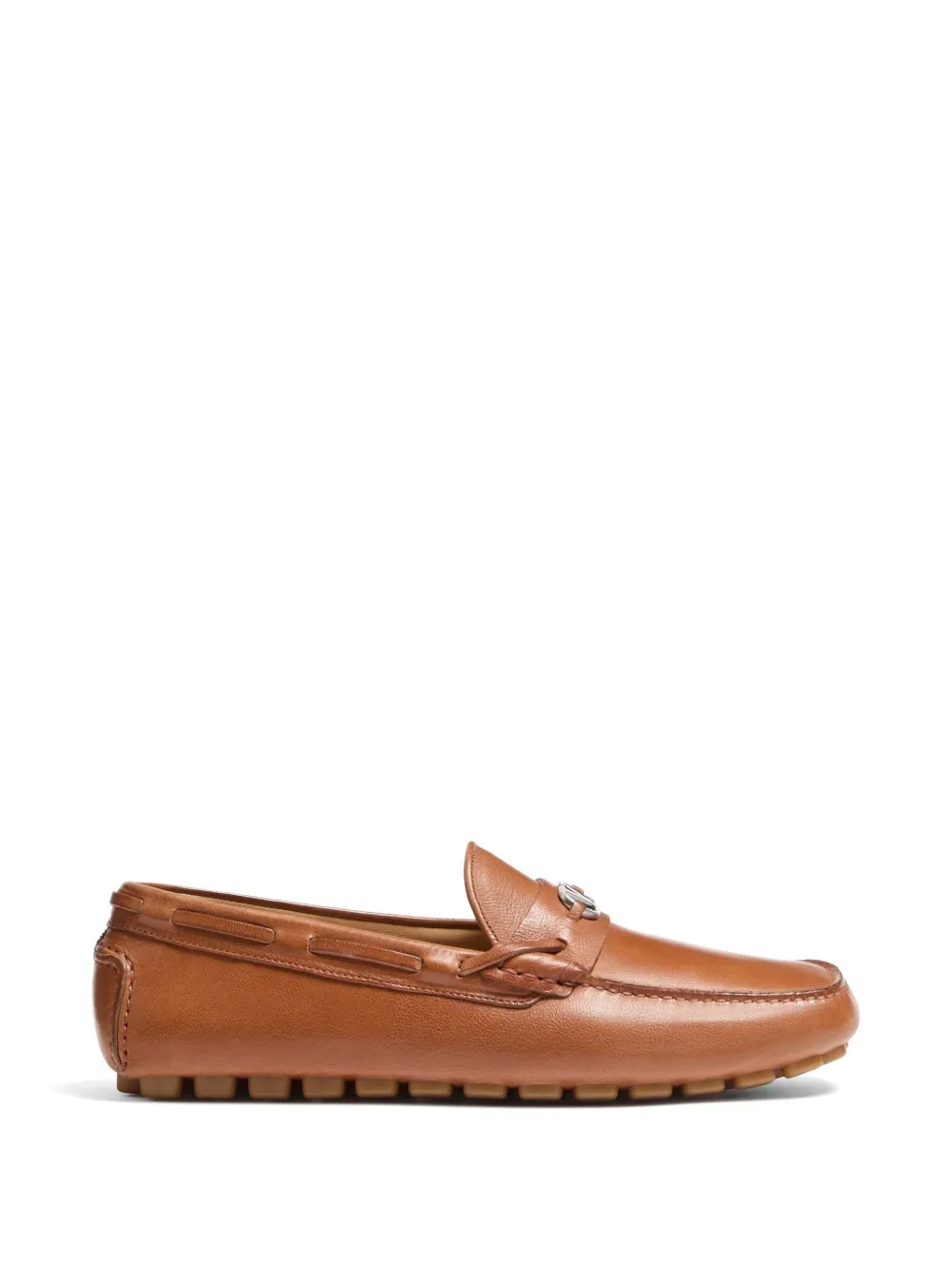 Valentino Garavani Driver Fastaway buffalo loafers Bruin