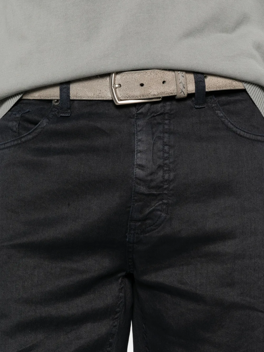 Zegna Straight broek Blauw