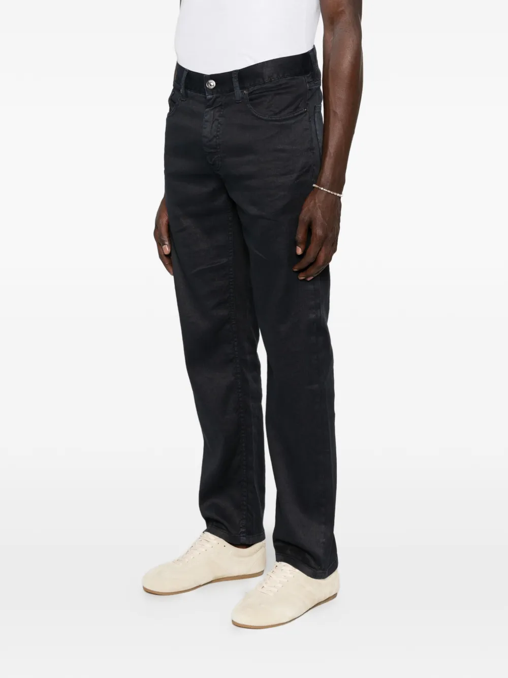 Zegna Straight broek Blauw