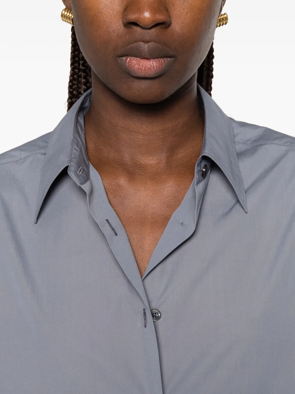Jil Sander Overhemd met lange mouwen Blauw