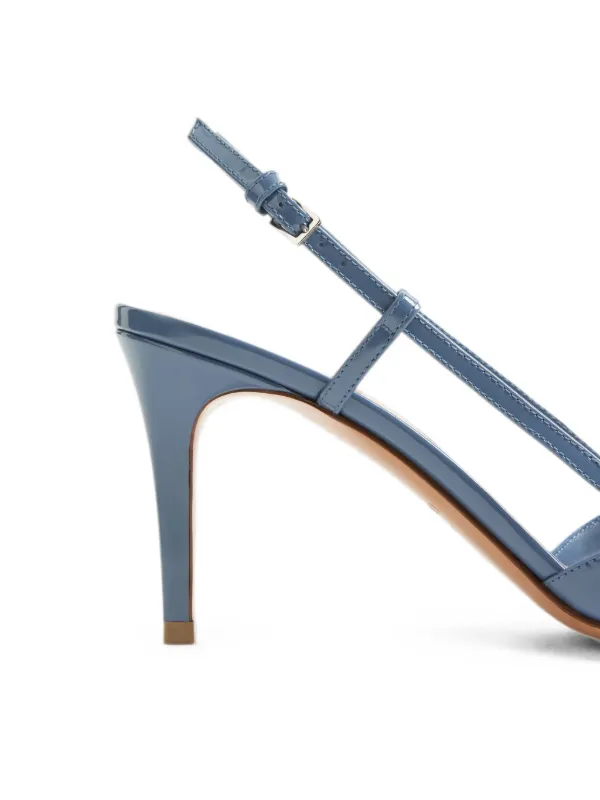 Valentino Garavani VLogo Signature patent-leather Slingback Pumps