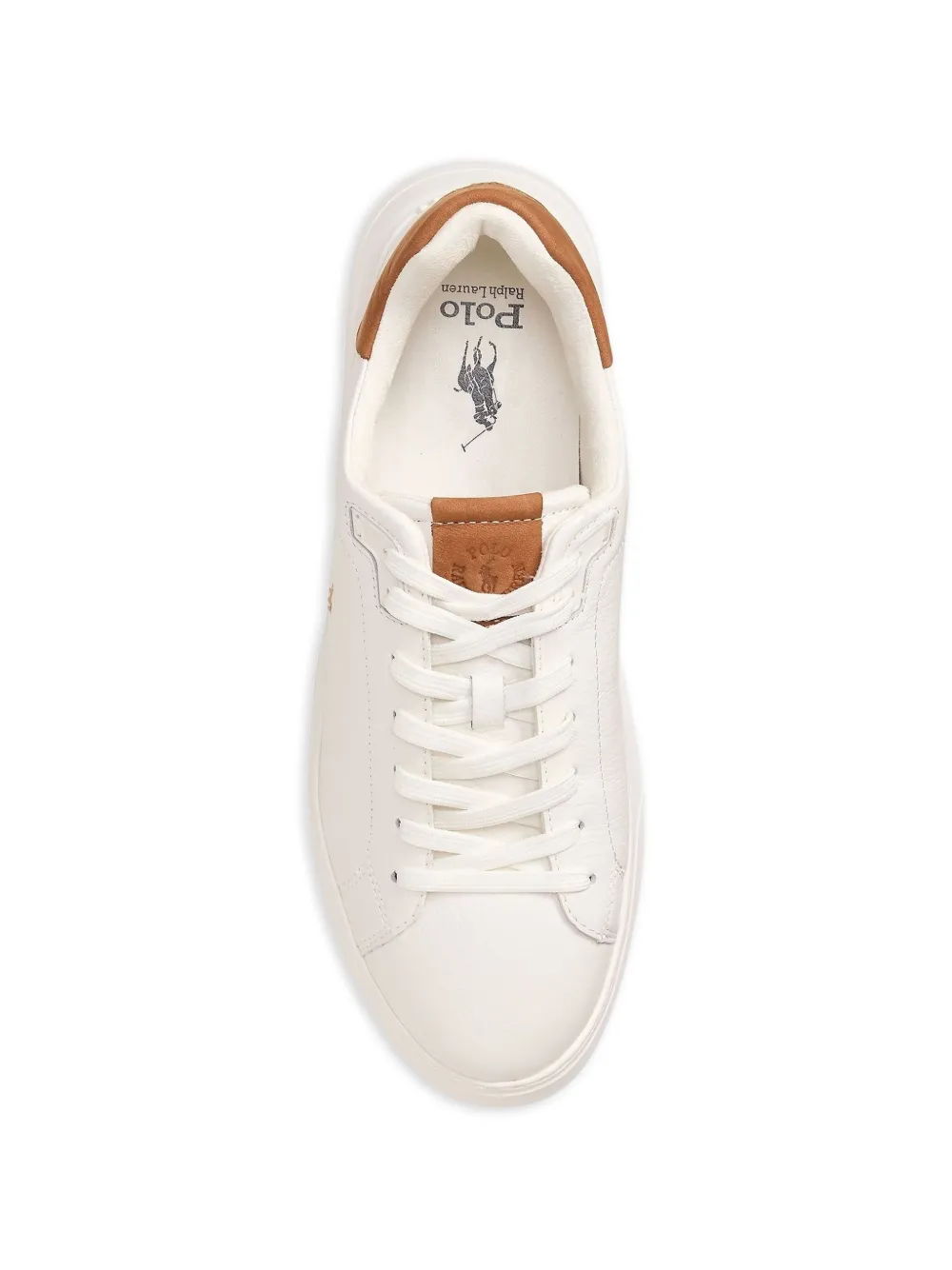 Lauren Ralph Lauren RLite Court logo-embroidered sneakers Wit