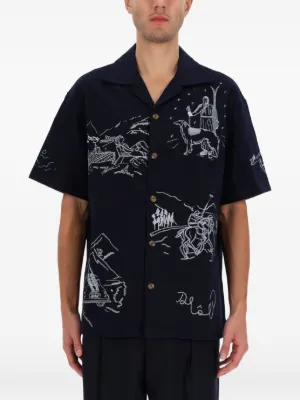 Drôle De Monsieur ショートスリーブ シャツ | ピンク | FARFETCH JP