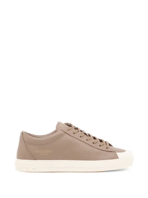 Valentino Garavani Cityplanet leather sneakers