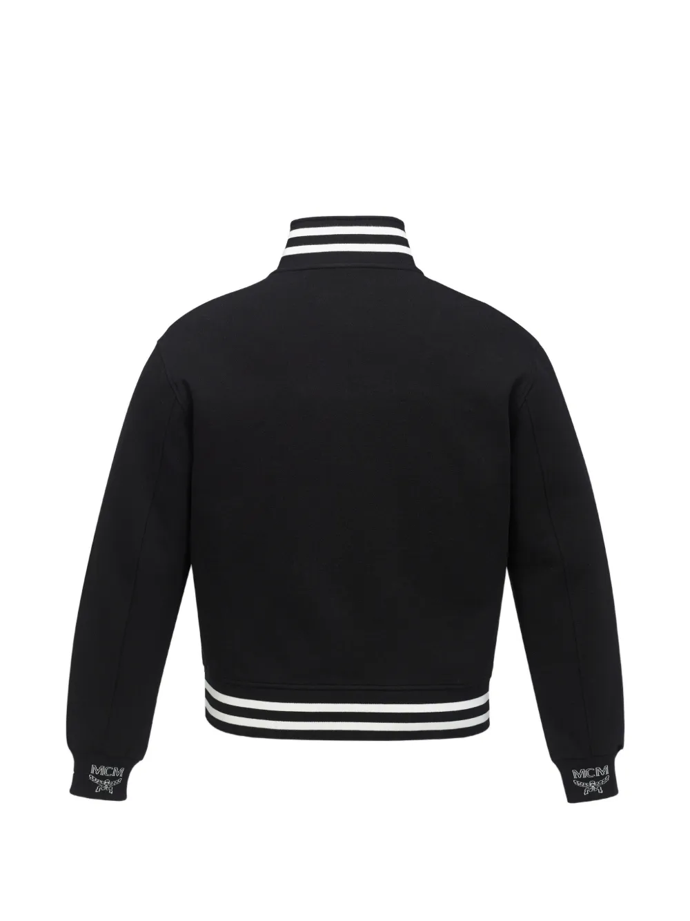 MCM Essential trainingsjack met logo Zwart