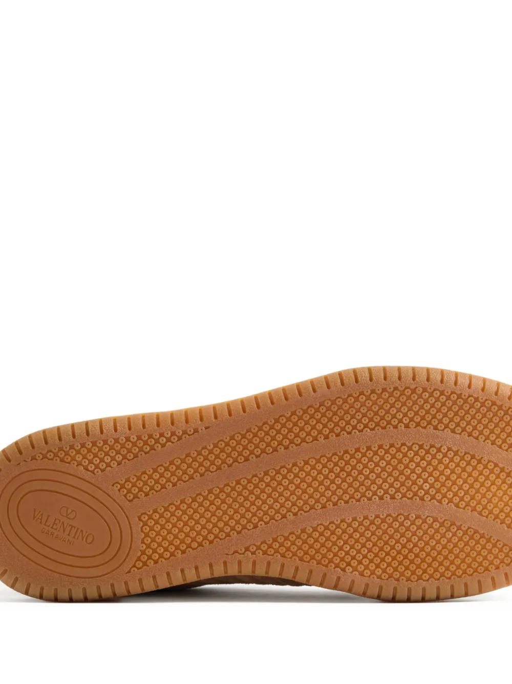 Valentino Garavani Sparry leren sneakers Bruin
