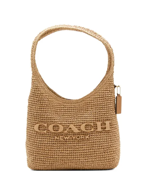 Coach Brooklyn logo-lettering shoulder bag
