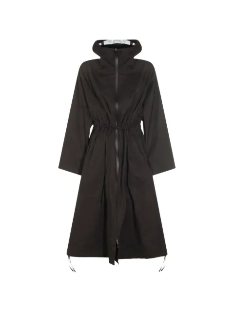 Herno drawstring-waist hooded coat
