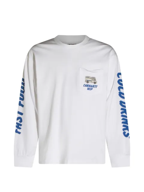Carhartt WIP Cold Drinks graphic-print pocket sweatshirt