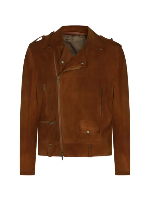 Salvatore Santoro suede biker jacket
