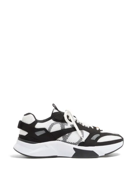 Valentino Garavani Demivee sneakers in mesh fabric with suede inserts